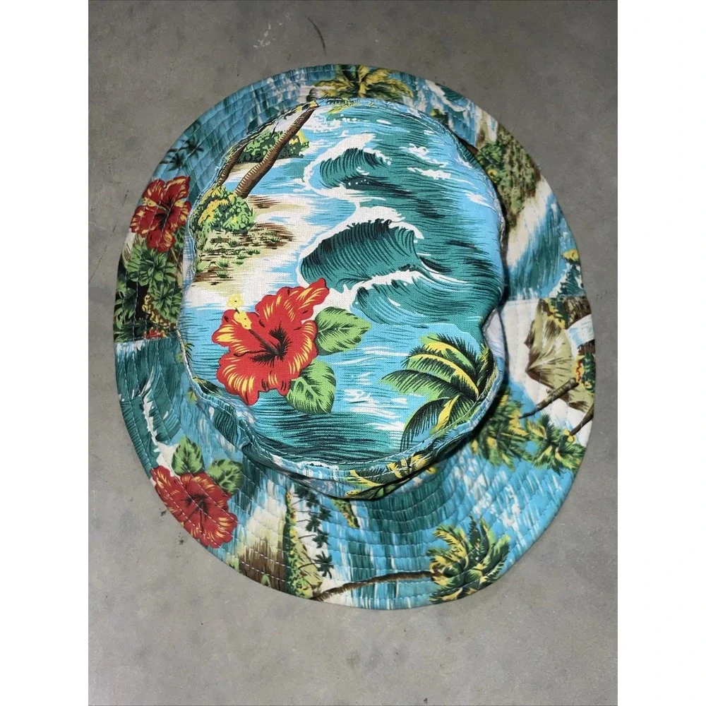 Animal‎ House Bucket Hat Hawaiana Print Hawaii OSFM